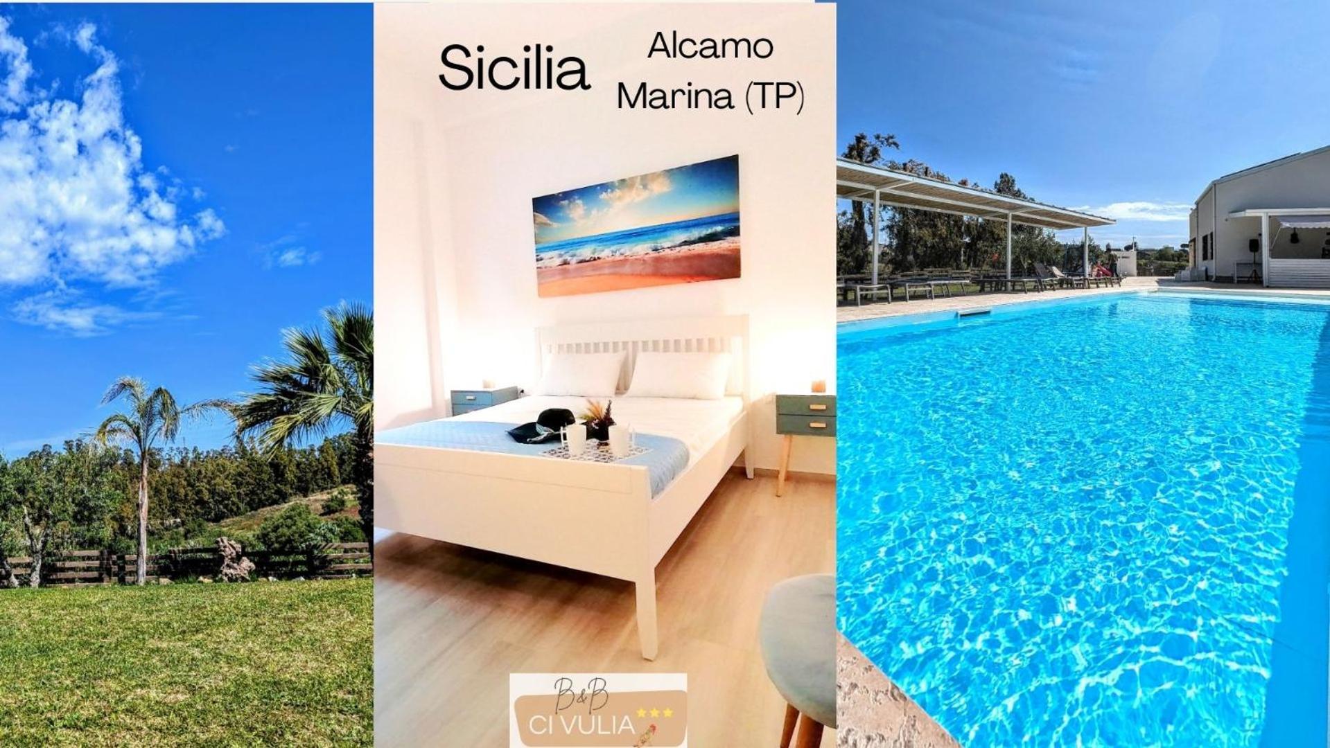 Frühstückspension Ci Vulia - Sicilia Sea, Pool, Bbq, Tv, Wi-fi *